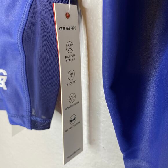 Good American The Power Crop Top Navy 2/M - Picture 7 of 10